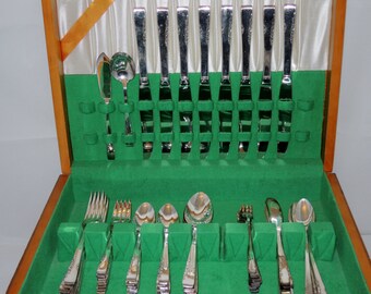 Vintage Silverplate Flatware, Oneida 1881 Rogers Proposal Pattern
