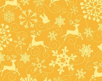 1 yard Prancing from Ho Ho Ho Let it Snow by Nancy Halvorsen