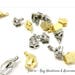 YKK zipper slider - No.5 Nylon Coil Zipper Slider - yellow Gold or Nickel (5 PIECES) - Slider Only - Sew cc Bag Hardware