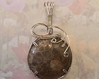 Petoskey Stone Pendant