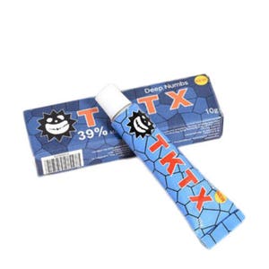 TKTX 39% Stronger BLUE Numbing Tattoo Body Anesthetic Fast Skin Numb Cream UK