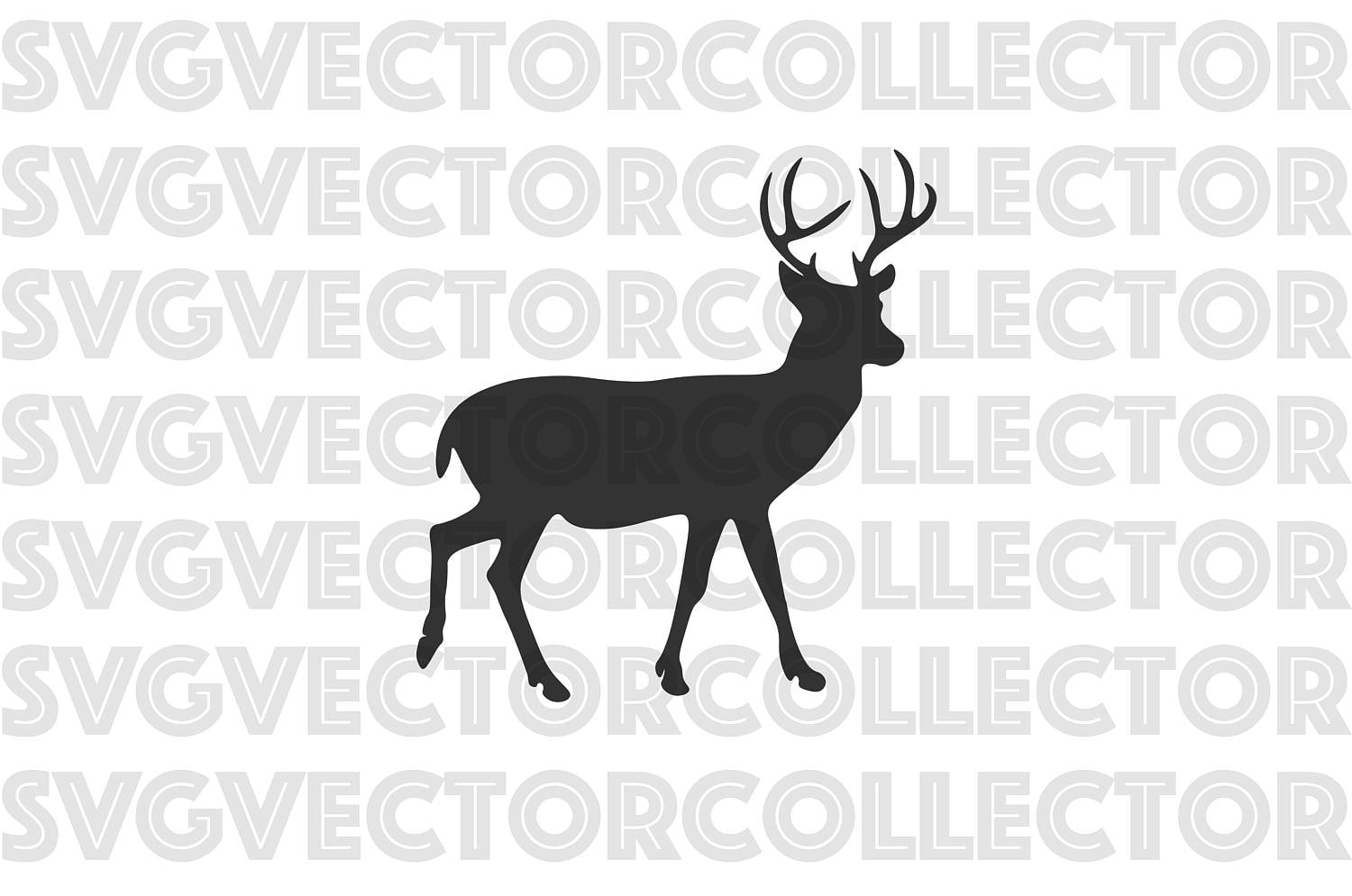 Download Buck Deer SVG DXF EPS PnG Clip Art Instant Digital Download
