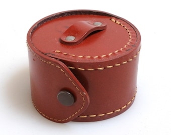 Vintage Leather Case//Filter Case//Costume Accessories