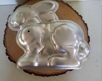 Vintage Rabbit Chocolate Mold