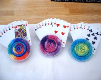 hand and foot canasta card holder
