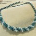 PATTERN Triangle Magic twist spiral CzechMate Triangle beads pearls