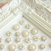 Mix Pearl Rhinestone Push Pins, Ivory Pearl Thumbtacks, Wedding Thumb Tack, Decorative Pushpins, Pearl Pins, Wedding Corkboard, Pearl Gifts