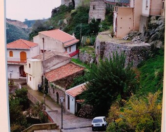 Photo: Sicilian Street Scene with Church
