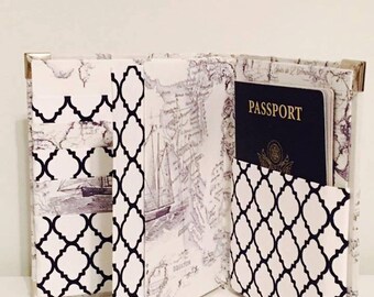 Family Passport Holder, Family Passport Wallet, Passport Wallet, Passport Cover, Passport Holder, Passport Case, Boarding pass wallet,