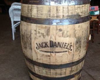 Authentic Reclaimed Jack Daniels Whiskey Barrel