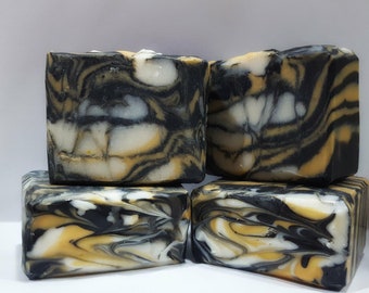 Orange Patchouli Snake Silk Soap