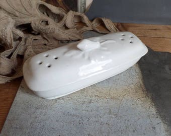 Old french toothbrush holder bathroom art deco