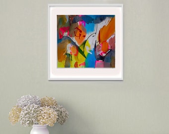 Abstract Art Original Painting, Abstract Wall Art, Original Abstract Acrylic Painting, Mixed Media Wall Art, Contemporary Home Decor, brown