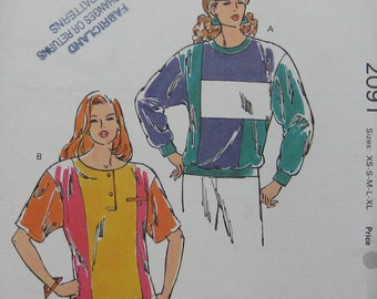 Kwik Sew Top Serge Pattern 2091