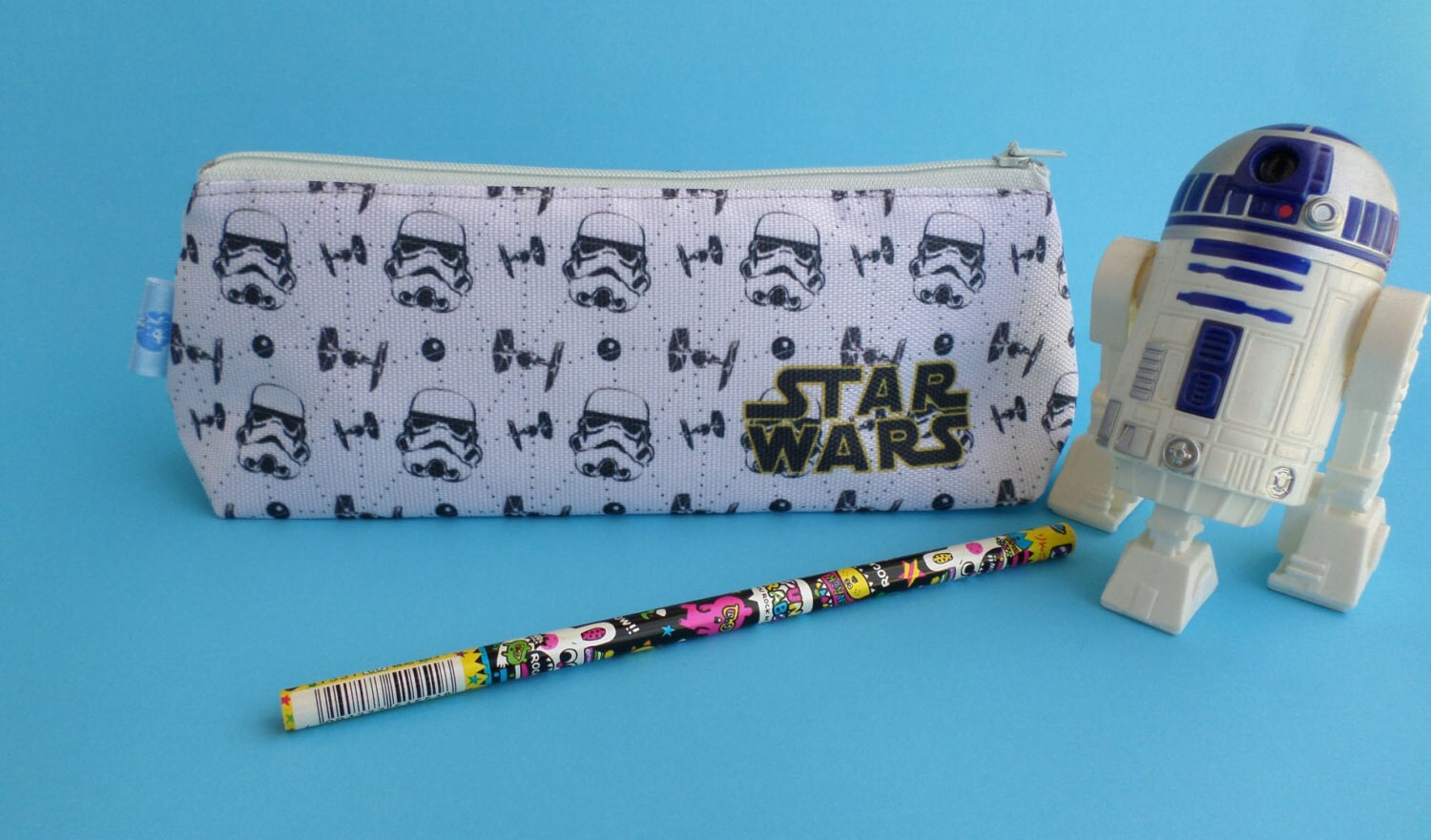 Star Wars Pencil Case Zipper Pouch Bag Pen Box School