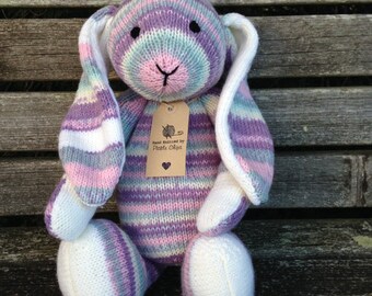 Hand knitted Bramble Bunny
