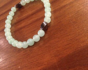 Green Aventurine & Hematite Healing Bracelet