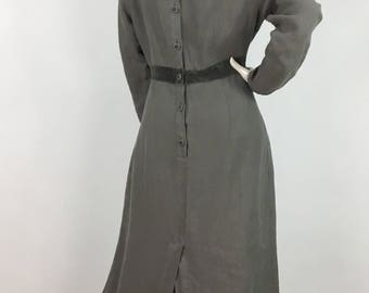 Two Star Dog hemp dress/100% hemp maxi dress