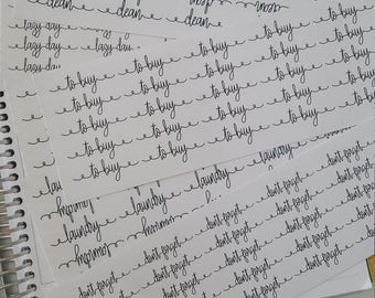 Fancy Wording Stickers