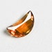 Top Grade AAA Gem Mardarine Citrine HUGE 22X13mm Faceted Fantasy Moon BRIOLETTE Focal Bead Pendant