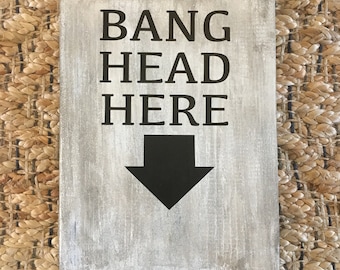 Bang head here | Etsy