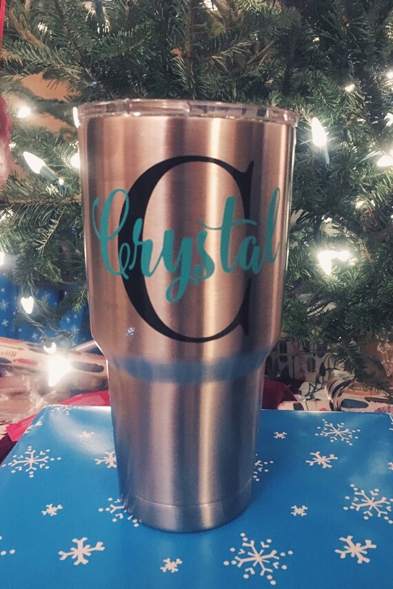 Personalized Yeti - 30 oz - In stock - Bridesmaids, Groomsmen, Teacher, Sorority Yeti