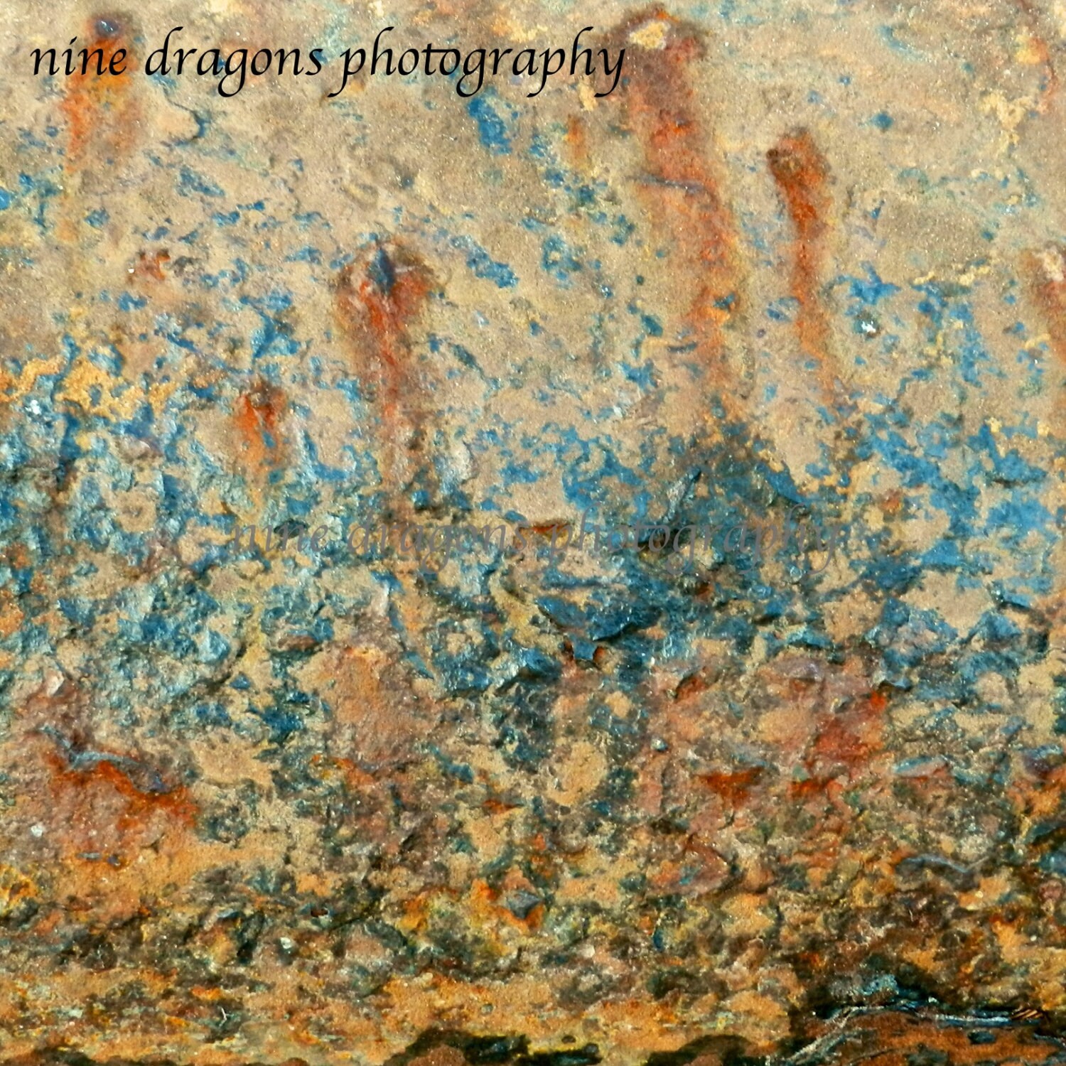 Industrial Rustic Art Rusted Metal Wall Art Copper Abstract