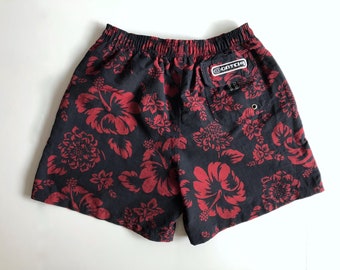 Vintage Men's 80's Gotcha, Beach Shorts, Swim Trunks (S)