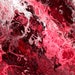 Vibrant Red Artist Created Lycra Knit Fabric By The Yard Athletic Apparel Swimwear Swim Suit