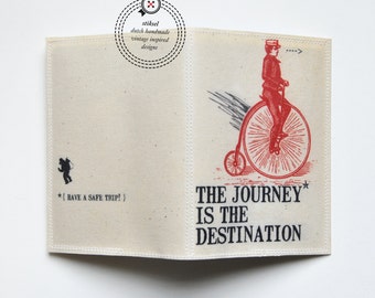 Passport Cover - The journey is the destination