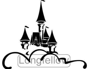 Download Disney's Magic Kingdom Castle Iron on transfer