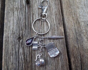 Gilmore Girls "Rory" Inspired Charm Keychain