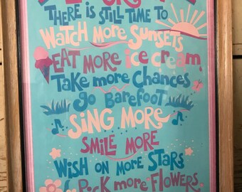 CUTE, Vintage, Inspiration Print