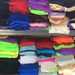 5 YDS assorted lycra spandex stretch mesh in solid colors