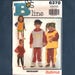 Butterick 6370 Childrens Hoodie Skirt, Pants and Leggings Sewing Pattern for Boys and Girls, Size 2, 3, 4, 5, 6 and 6X, Sewing Supplies
