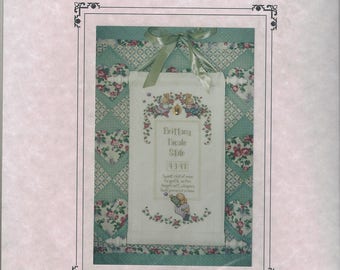 Clearance - "Sweet Child of Mine" counted cross stitch chart by Lorri Birmingham Designs Includes Locket Charm