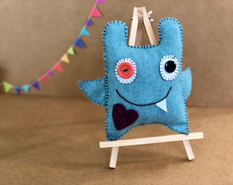 Little blue monster