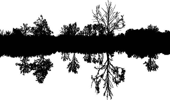 Download Nature Green Landscape Silhouette Plant Environment Plant Forest .SVG .EPS .PNG Vector Space ...