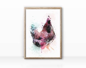 Chicken bird illustration