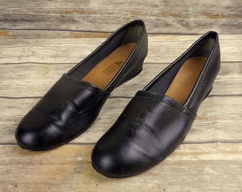 Merry Mules Womens Shoes Size 13 M Beacon Black Vintage Distressed Slip On