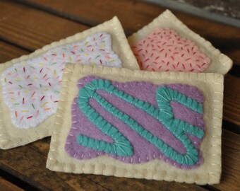 Felt Pop-Tarts - Felt Food for Pretend Play