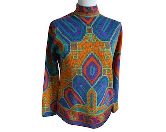 LEONARD FASHION - vintage size 38/40FR sweater