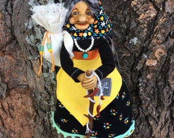 Kitchen Witch (La Befana, Italian fairytale / folklore depiction)