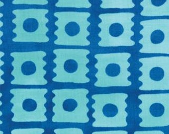 From Outside In by Malka Dubrawsky for Moda - E Block Cornflower - FQ Fat Quarter cotton quilt fabric 516