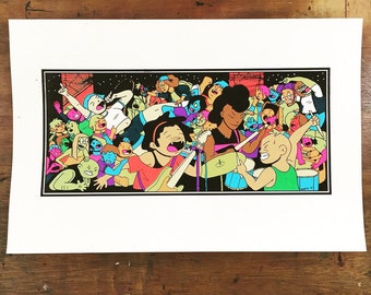 Everyone, Together - 10 Color Screenprint