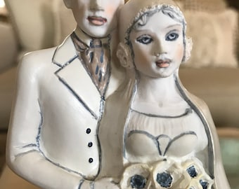 Helen Kish Love & Kishes Wedding Cake Topper Belle Epoch Figurine New Bride Groom TYCAALAK