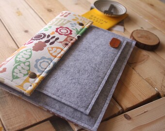 Zoo world Macbook Case, MacBook air Sleeve, 12" New MacBook Covers, Felt Mized Fabric / Custom All Laptop, MacBook, Pro, Air, Retina