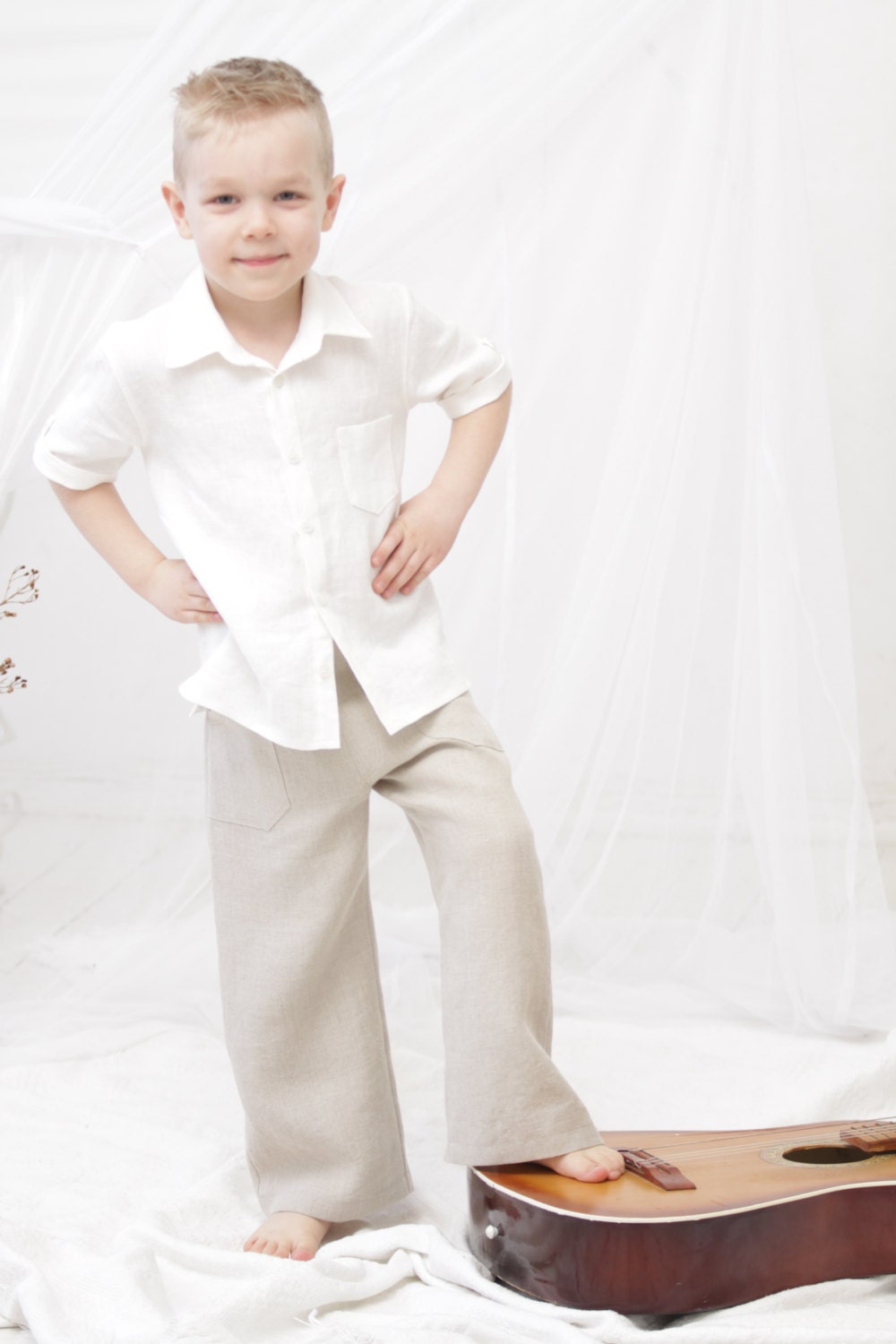  Boys  clothes  Ring bearer shirt  Boys  dress  shirt  Rustic wedding