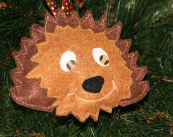 Hedgehog Ornament - Hedgehog Lover Gift - Hedgehog Decor - Christmas Ornament - Hedgehog Gift - Hedgehog Christmas gift - Tree decoration