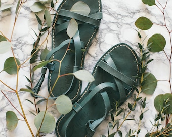 Greek Sandals, Turquoise Summer Sandals, Gladiator Sandals, Leather Sandals, Strappy Sandals, Summer Sandals, Greek Leather Sandals